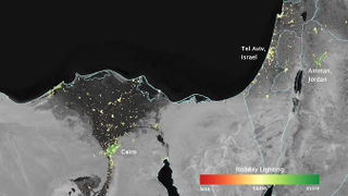 Illustration for article titled Holiday Lights Are Officially Bright Enough to Be Seen from Space
